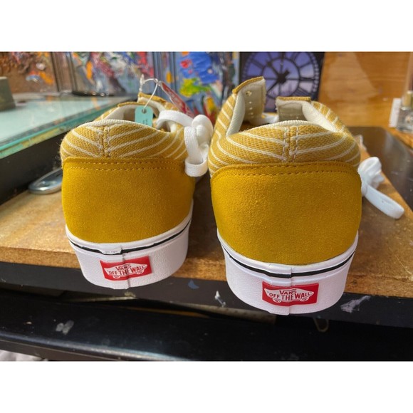 Vans Comfycush Old Skool Stripe Golden Glow White Size US 13 Men New VN0A5DYC9KX main image 10
